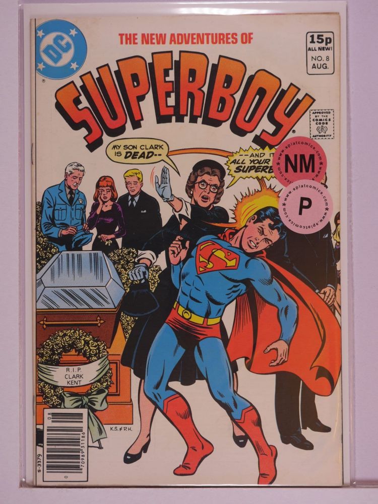 NEW ADVENTURES OF SUPERBOY (1980) Volume 1: # 0008 NM PENCE