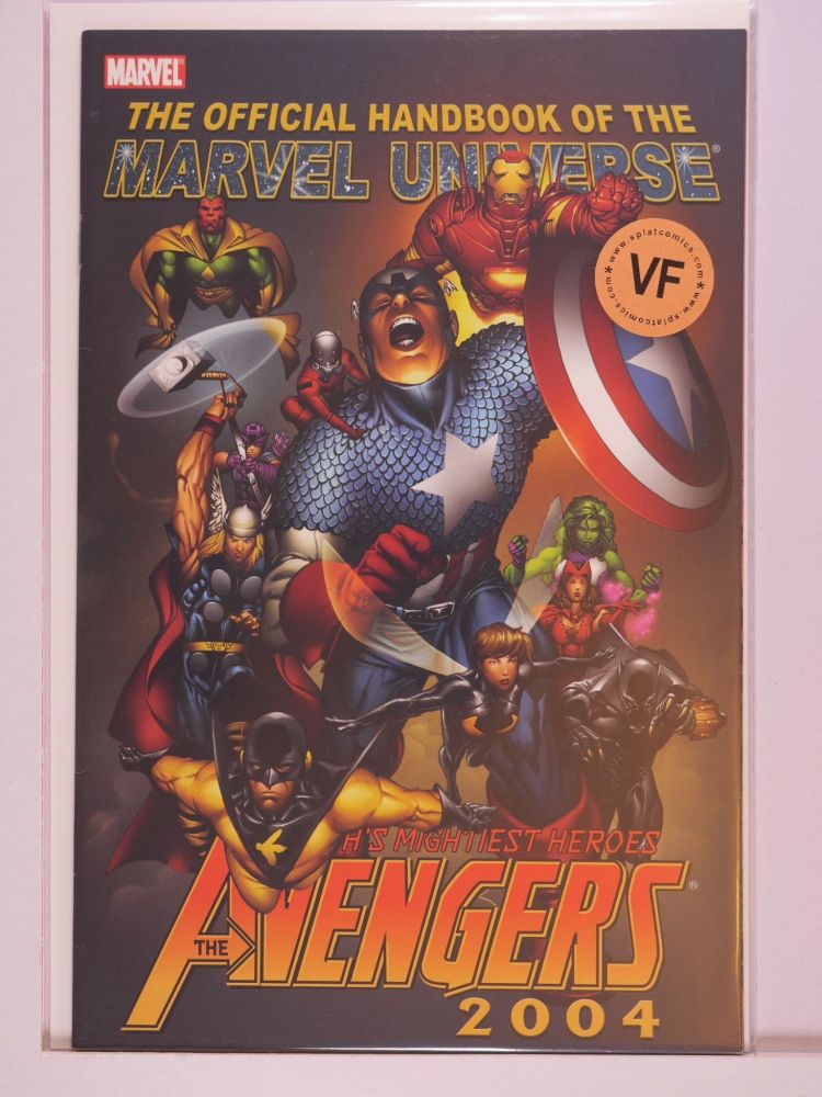 OFFICIAL HANDBOOK OF THE MARVEL UNIVERSE AVENGERS (2004) Volume 1: # 0001 VF