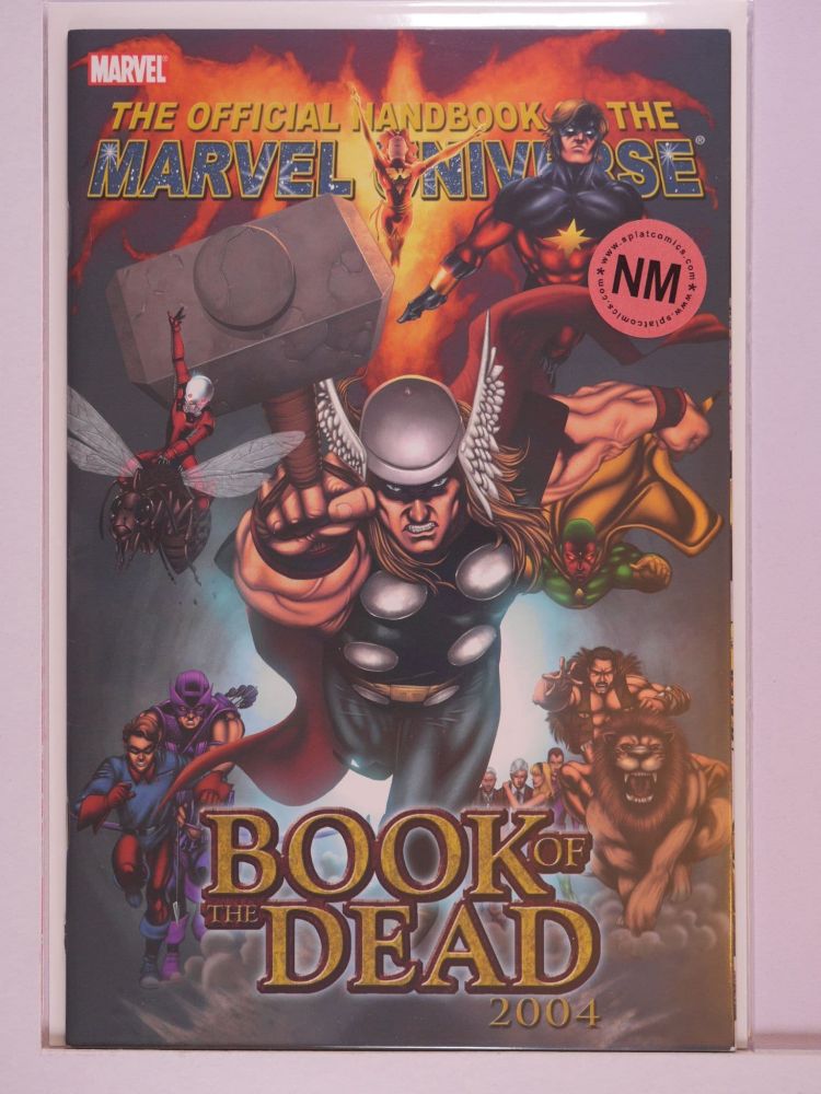 OFFICIAL HANDBOOK OF THE MARVEL UNIVERSE BOOK OF THE DEAD (2004) Volume 1: # 0001 NM