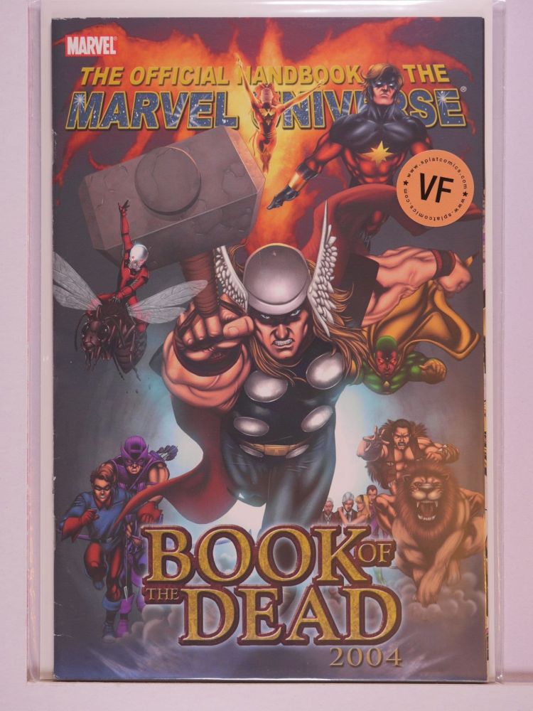 OFFICIAL HANDBOOK OF THE MARVEL UNIVERSE BOOK OF THE DEAD (2004) Volume 1: # 0001 VF