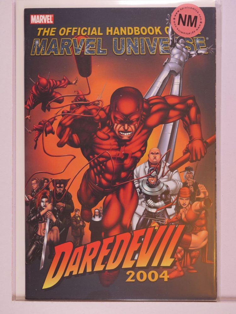 OFFICIAL HANDBOOK OF THE MARVEL UNIVERSE DAREDEVIL (2004) Volume 1: # 0001 NM