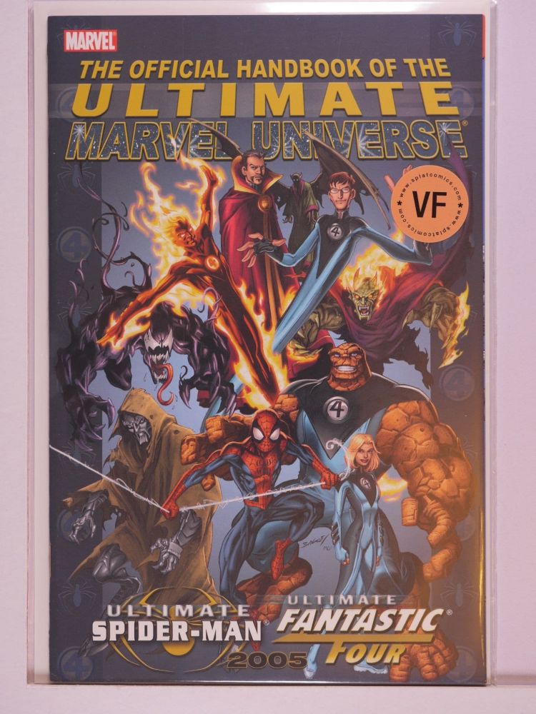 OFFICIAL HANDBOOK OF THE MARVEL UNIVERSE ULTIMATE SPIDERMAN AND FF (2005) Volume 1: # 0001 VF