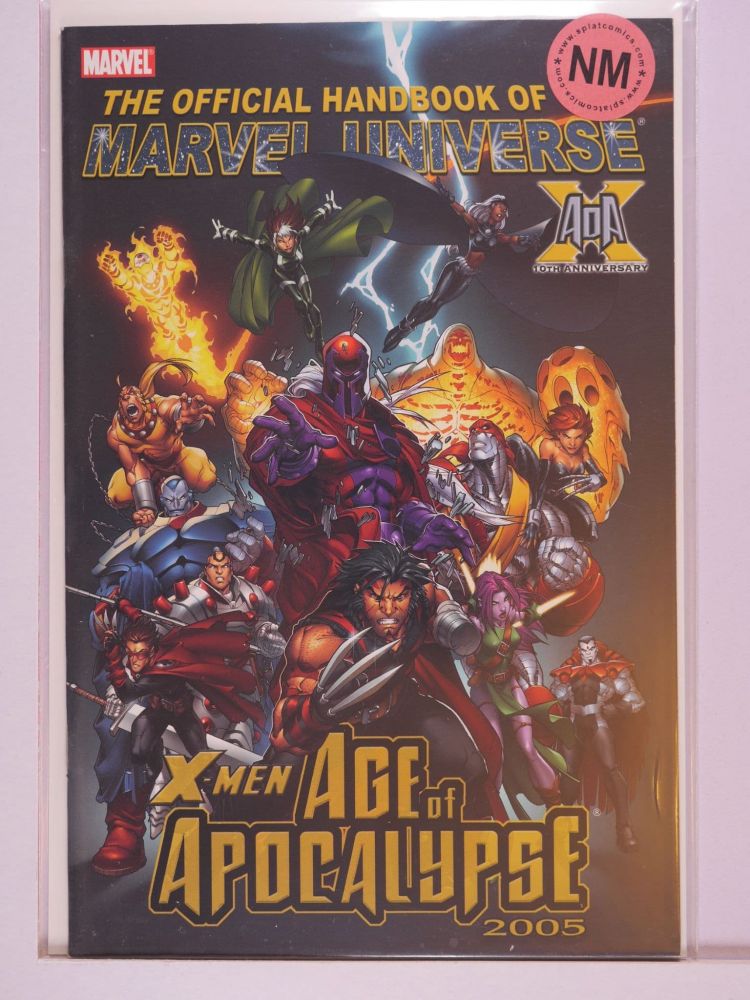 OFFICIAL HANDBOOK OF THE MARVEL UNIVERSE X-MEN AGE OF APOCALYPSE (2004) Volume 1: # 0001 NM