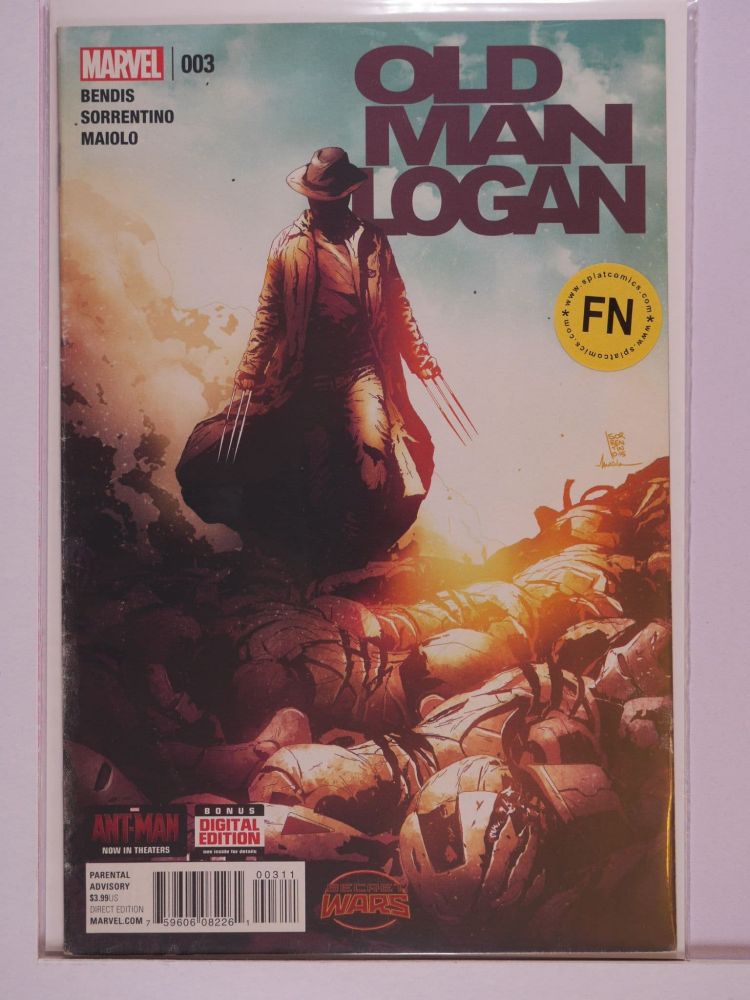 OLD MAN LOGAN (2015) Volume 1: # 0003 FN