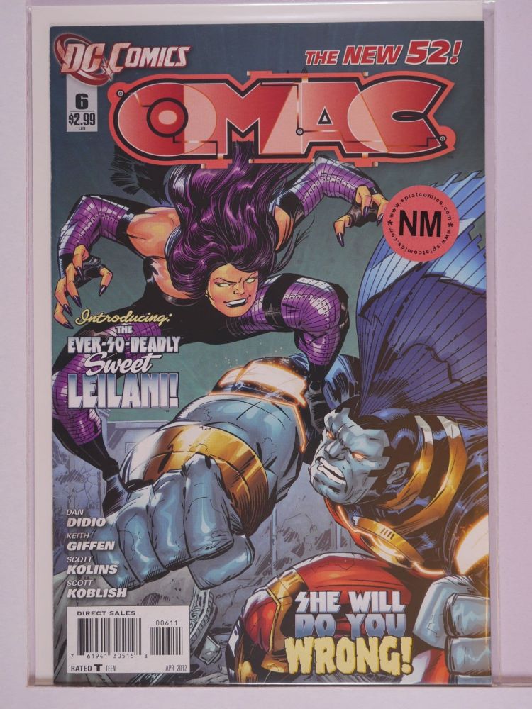 OMAC NEW 52 (2011) Volume 1: # 0006 NM