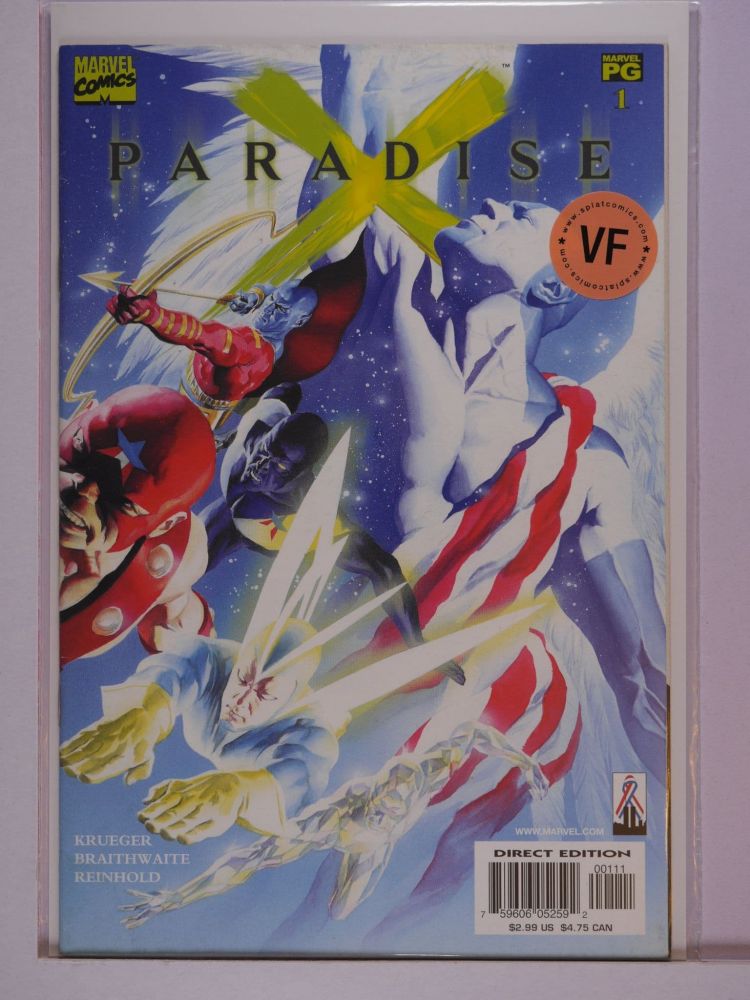 PARADISE X (2002) Volume 1: # 0001 VF