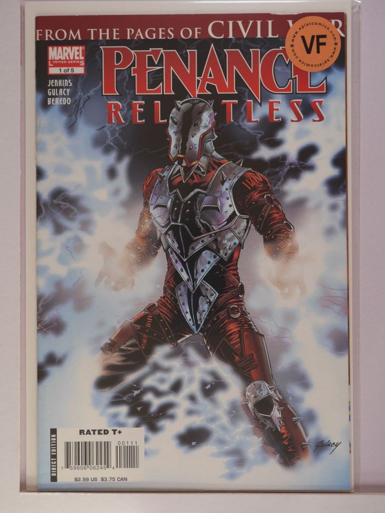 PENANCE RELENTLESS (2007) Volume 1: # 0001 VF