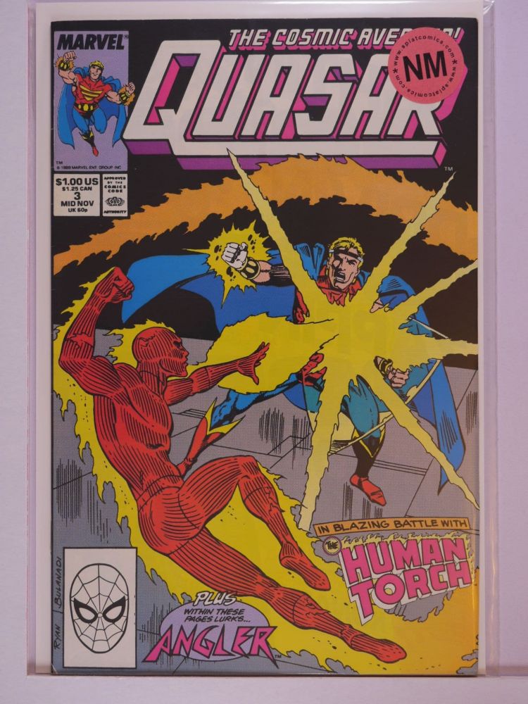 QUASAR (1989) Volume 1: # 0003 NM