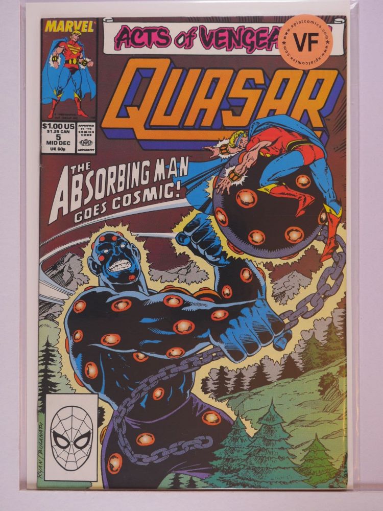 QUASAR (1989) Volume 1: # 0005 VF