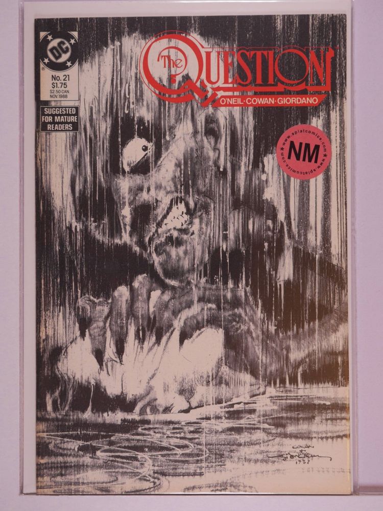 QUESTION (1987) Volume 1: # 0021 NM