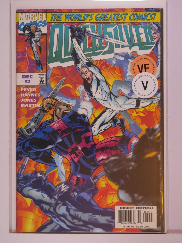 QUICKSILVER (1997) Volume 1: # 0002 VF VARIANT