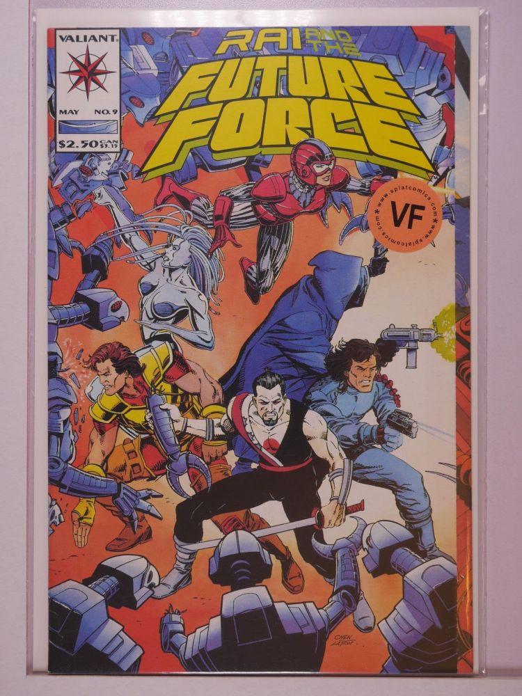 RAI AND THE FUTURE FORCE (1993) Volume 1: # 0009 VF