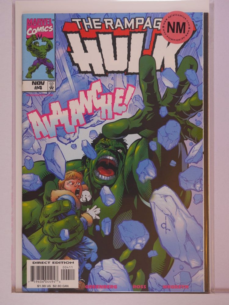 RAMPAGING HULK (1998) Volume 1: # 0004 NM