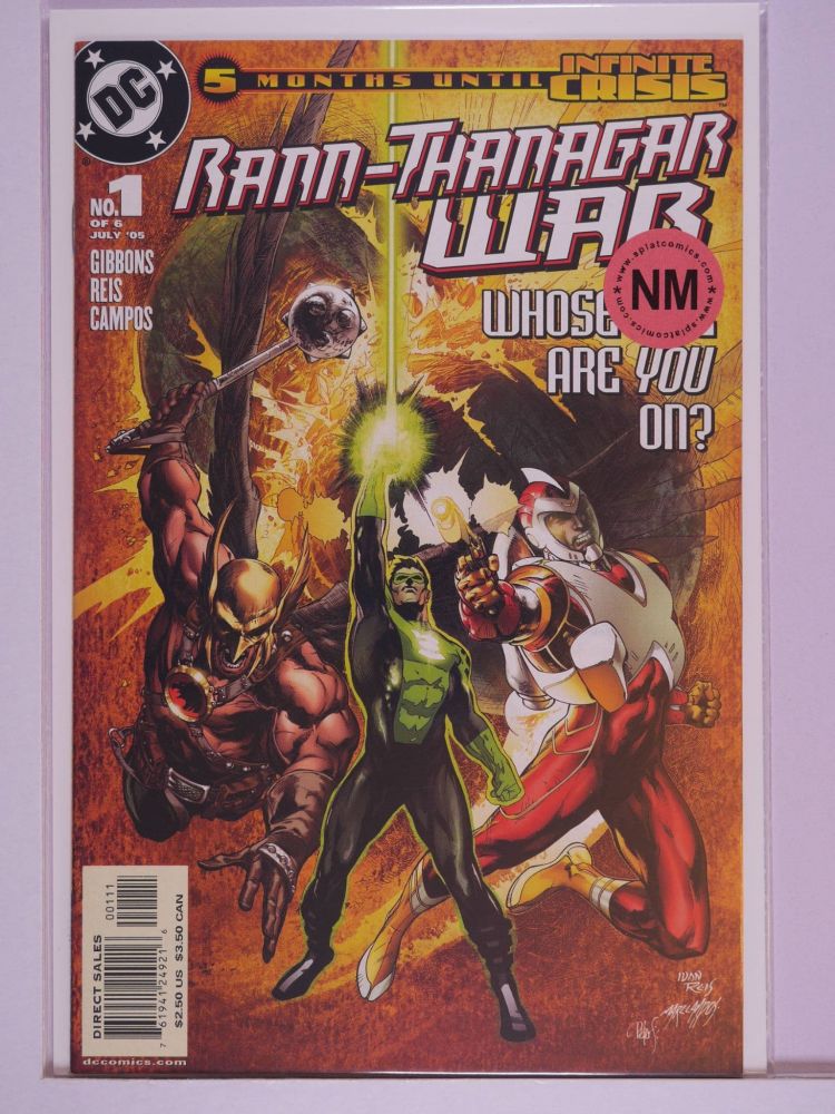 RANN THANAGAR WAR (2005) Volume 1: # 0001 NM 1ST PRINTING COLOUR COVER