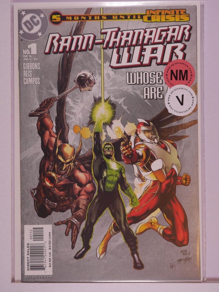 RANN THANAGAR WAR (2005) Volume 1: # 0001 NM 2ND PRINT GREY COVER VARIANT