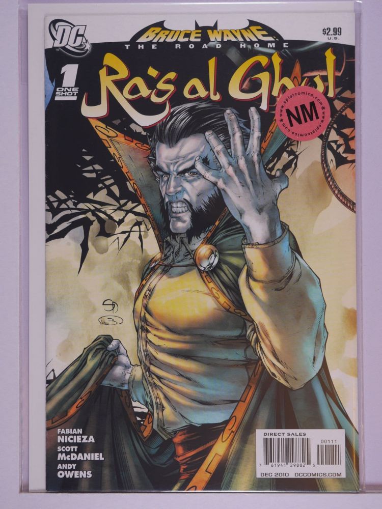 RAS AL GHUL BRUCE WAYNE THE ROAD HOME (2010) Volume 1: # 0001 NM