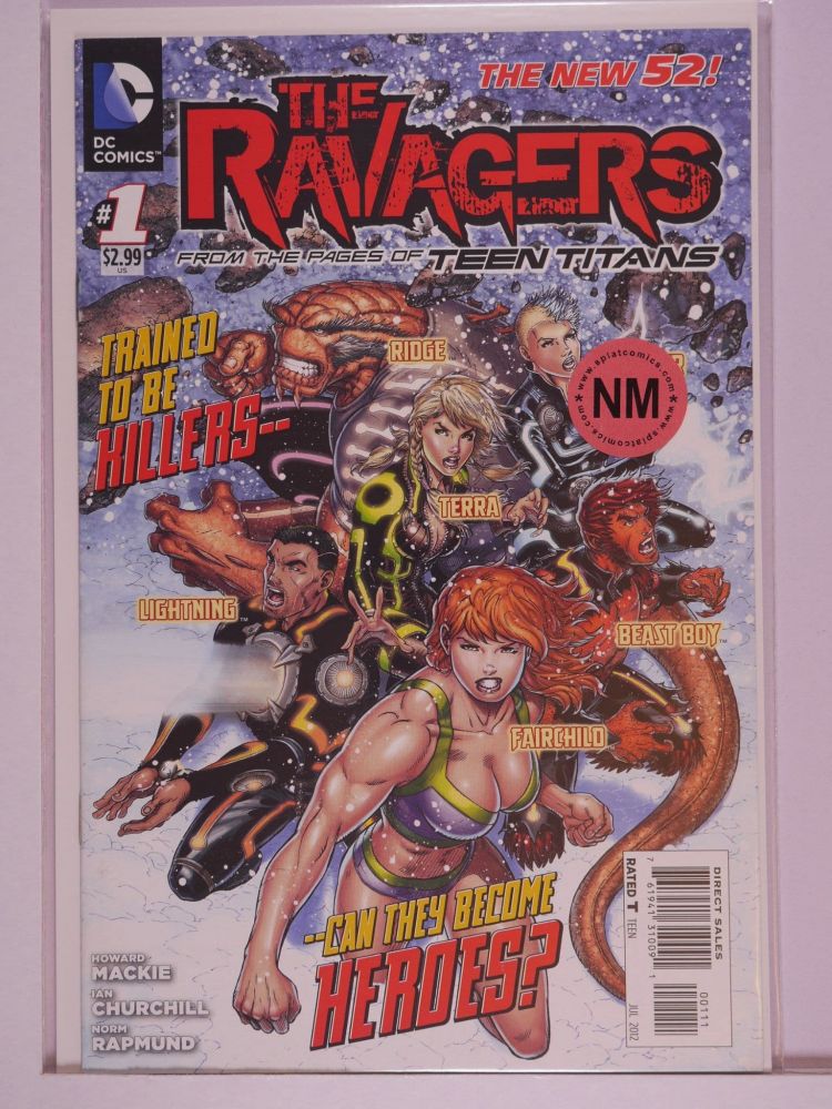 RAVAGERS NEW 52 (2011) Volume 1: # 0001 NM