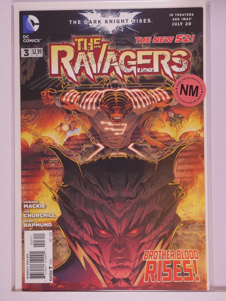 RAVAGERS NEW 52 (2011) Volume 1: # 0003 NM