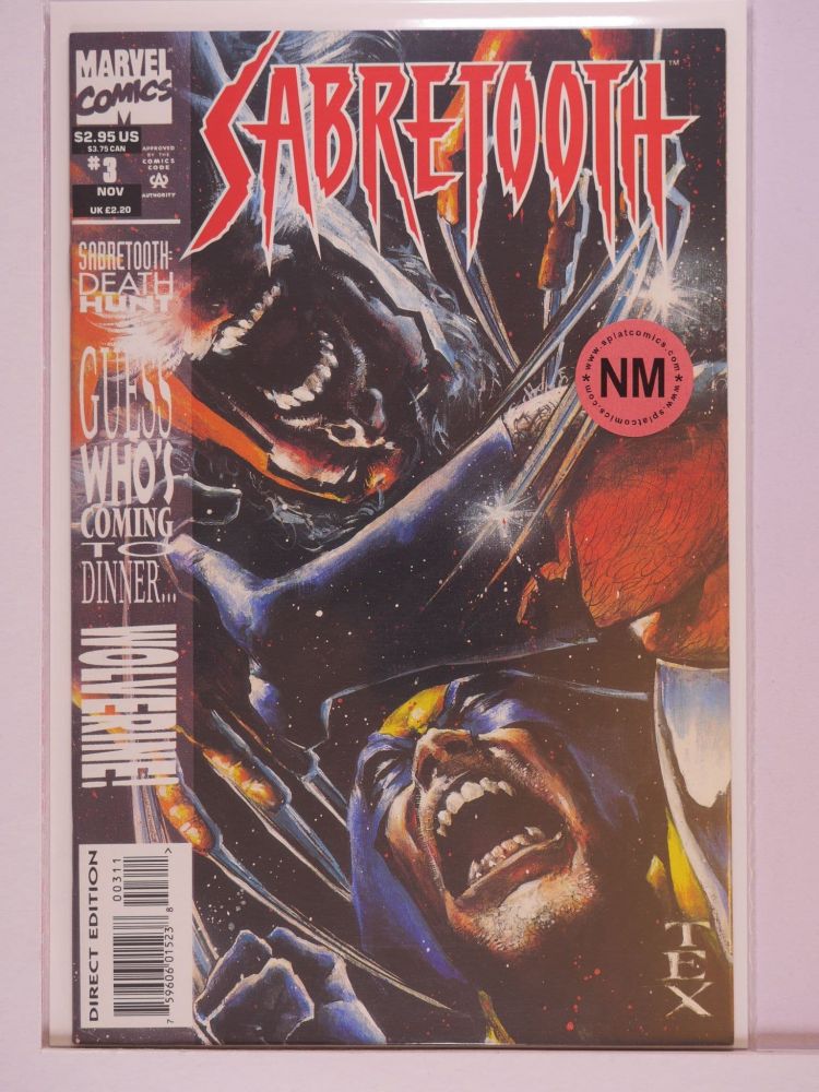 SABRETOOTH DEATH HUNT (1993) Volume 1: # 0003 NM