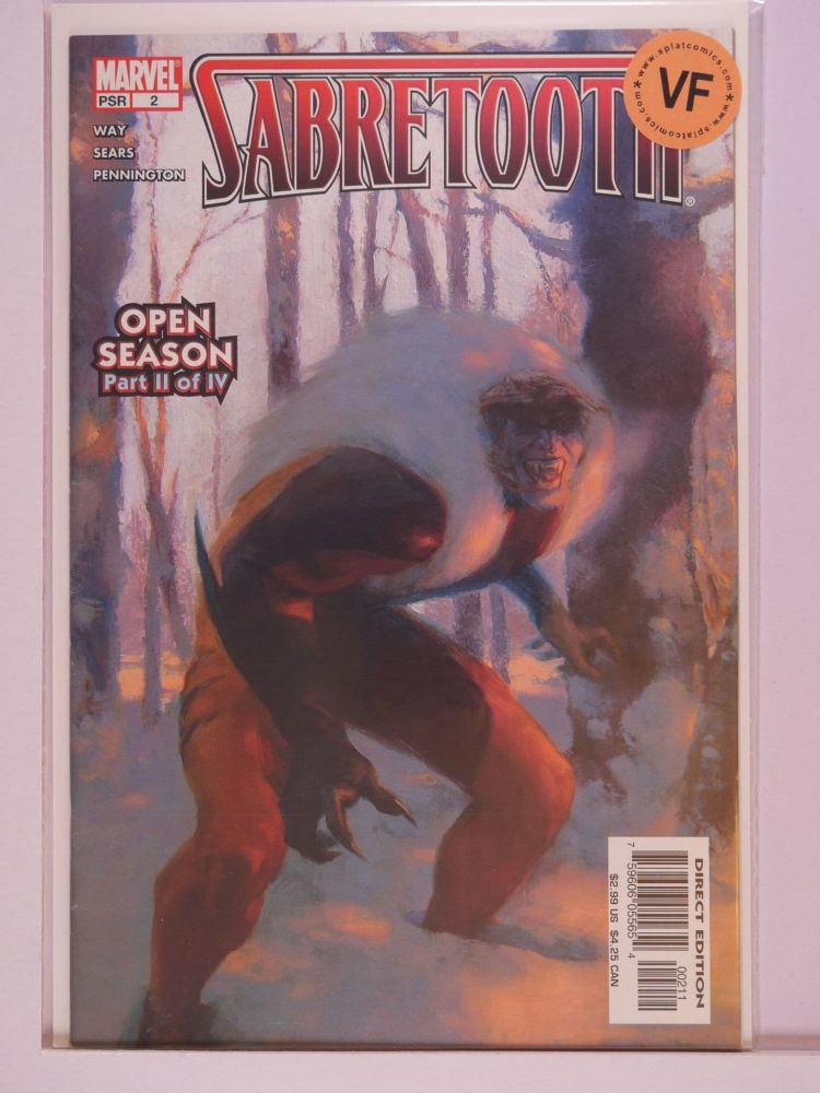 SABRETOOTH OPEN SEASON (2004) Volume 1: # 0002 VF