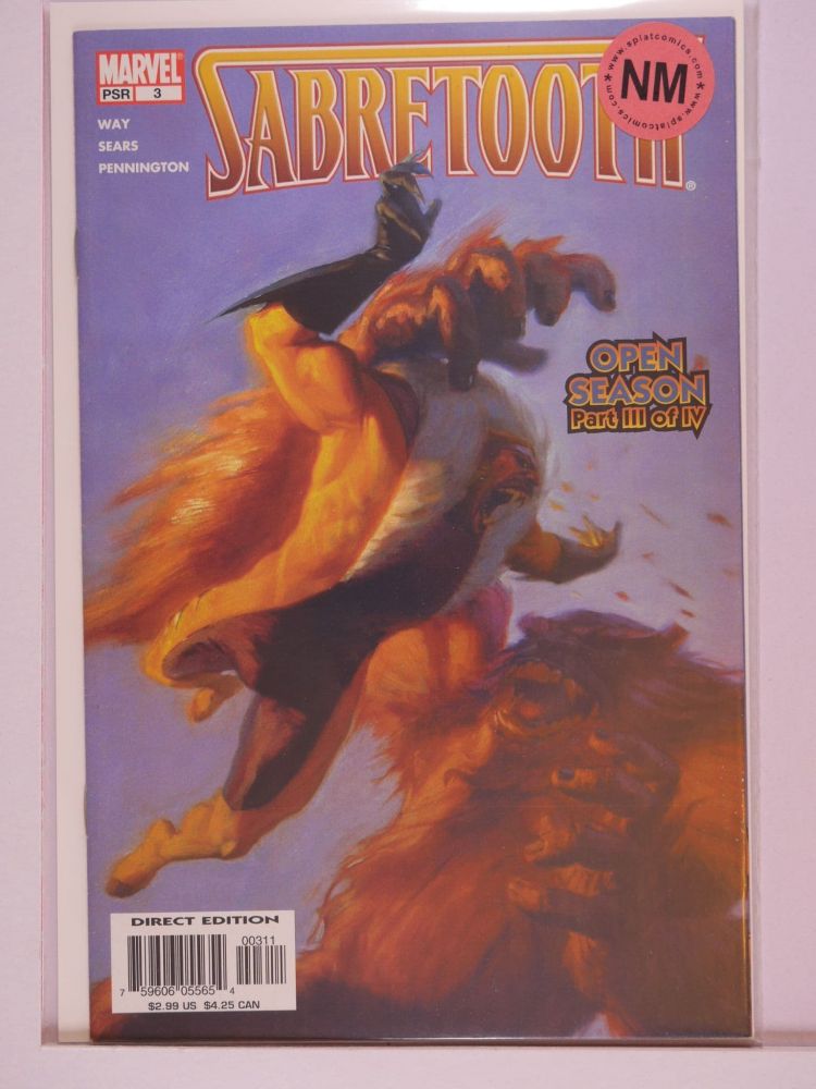 SABRETOOTH OPEN SEASON (2004) Volume 1: # 0003 NM