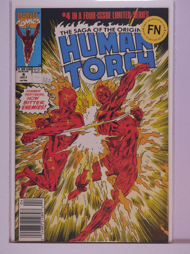 SAGA OF THE ORIGINAL HUMAN TORCH (1990) Volume 1: # 0004 FN