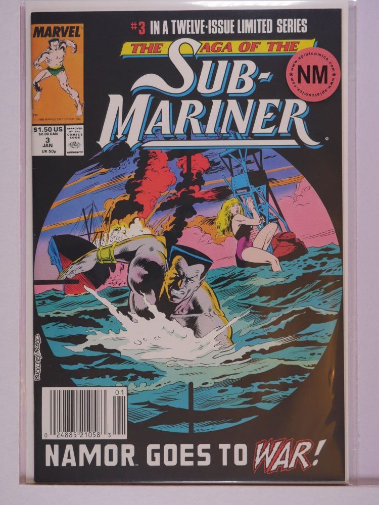 SAGA OF THE SUB-MARINER (1988) Volume 1: # 0003 NM