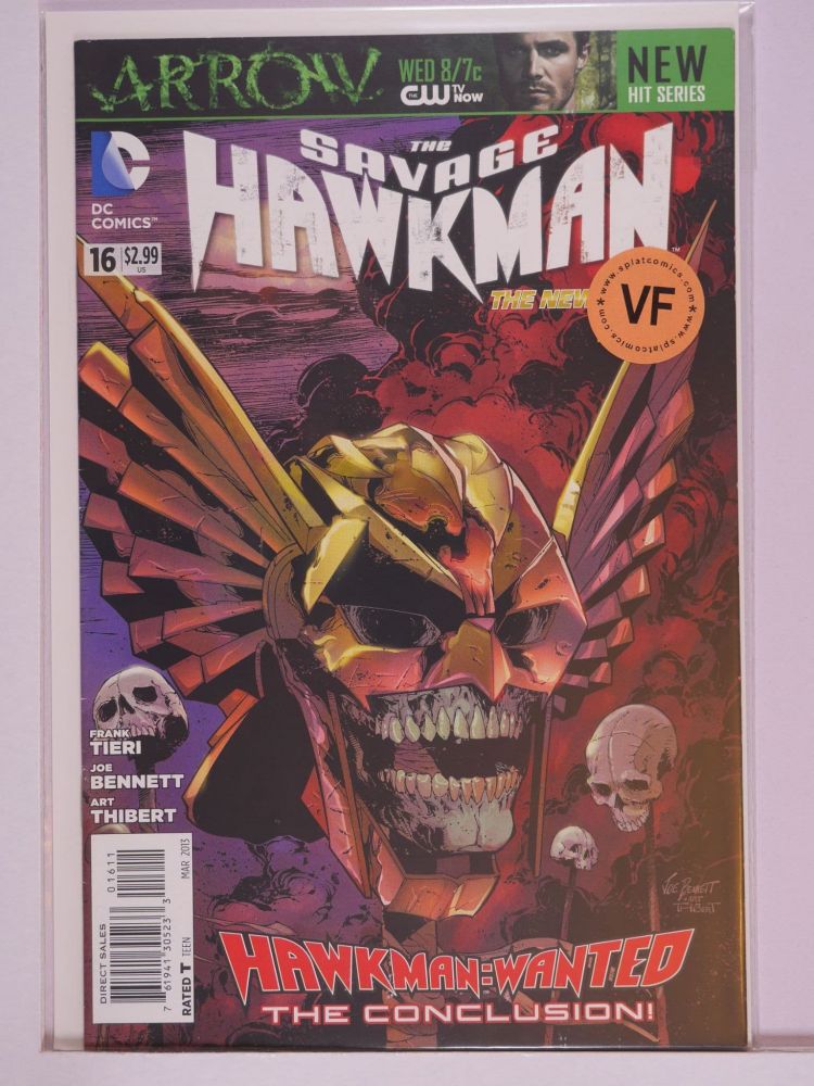 SAVAGE HAWKMAN NEW 52 (2011) Volume 1: # 0016 VF