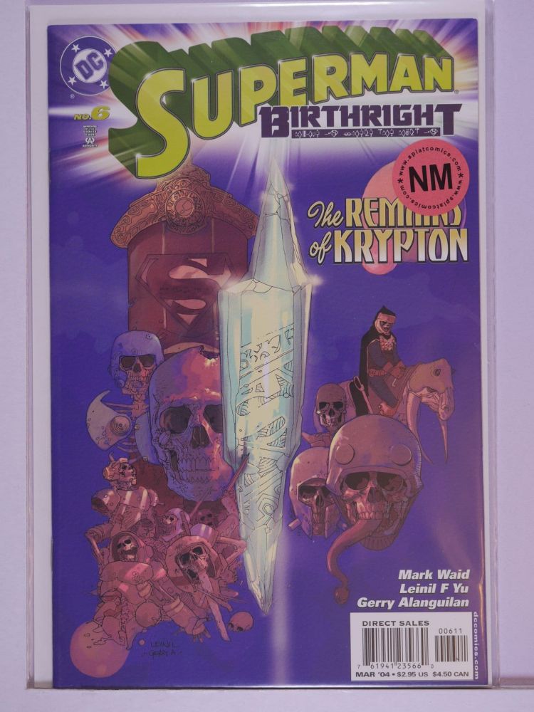 Birth Rite Dvd SUPERMAN BIRTHRIGHT (2003) Volume 1