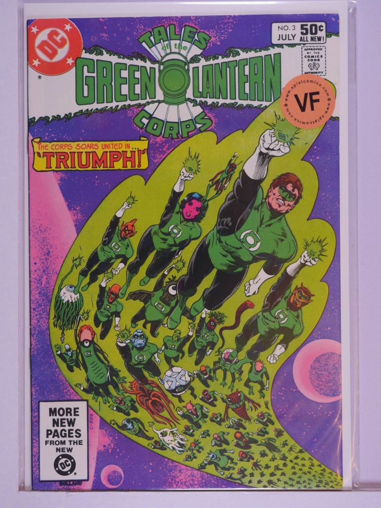 TALES OF THE GREEN LANTERN CORPS (1981) Volume 1: # 0003 VF