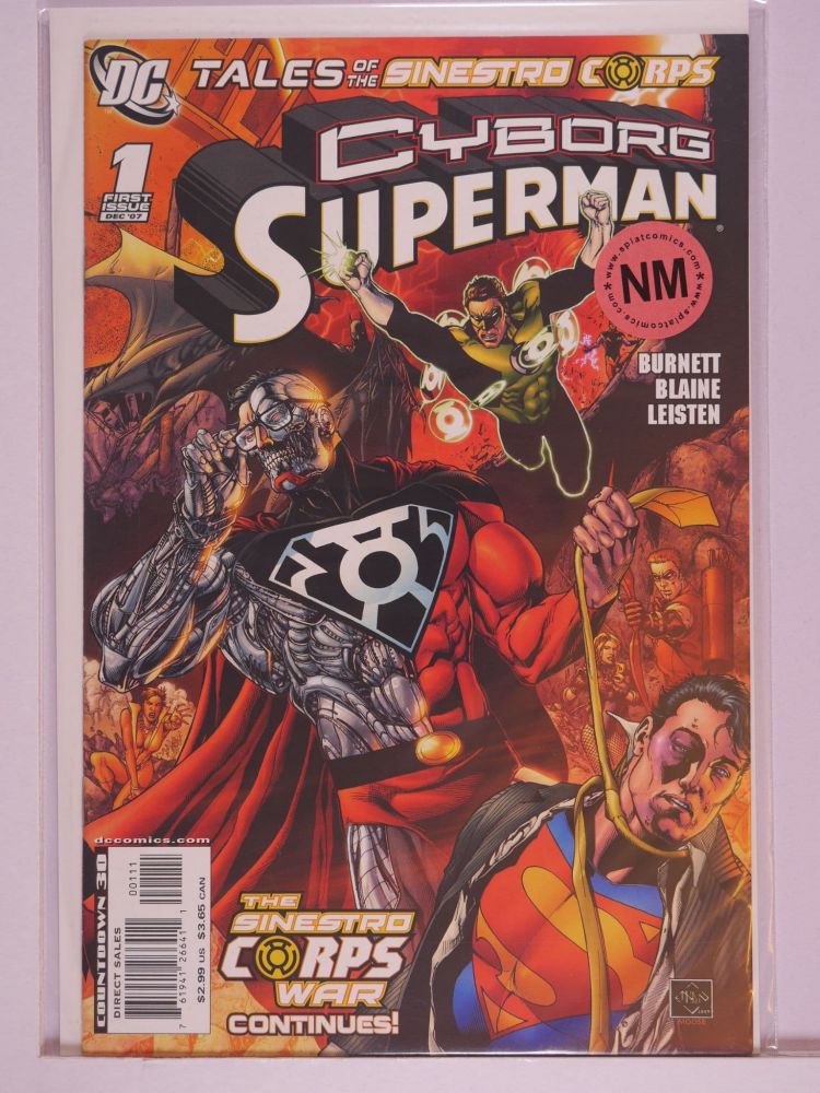 TALES OF THE SINESTRO CORPS CYBORG SUPERMAN (2007) Volume 1: # 0001 NM
