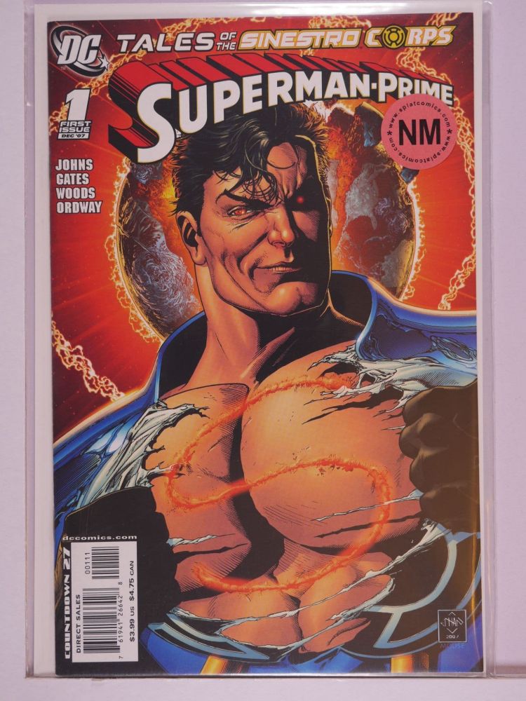 TALES OF THE SINESTRO CORPS SUPERMAN PRIME (2007) Volume 1: # 0001 NM