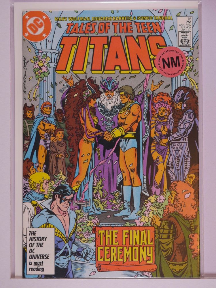TALES OF THE TEEN TITANS (1980) Volume 1: # 0076 NM