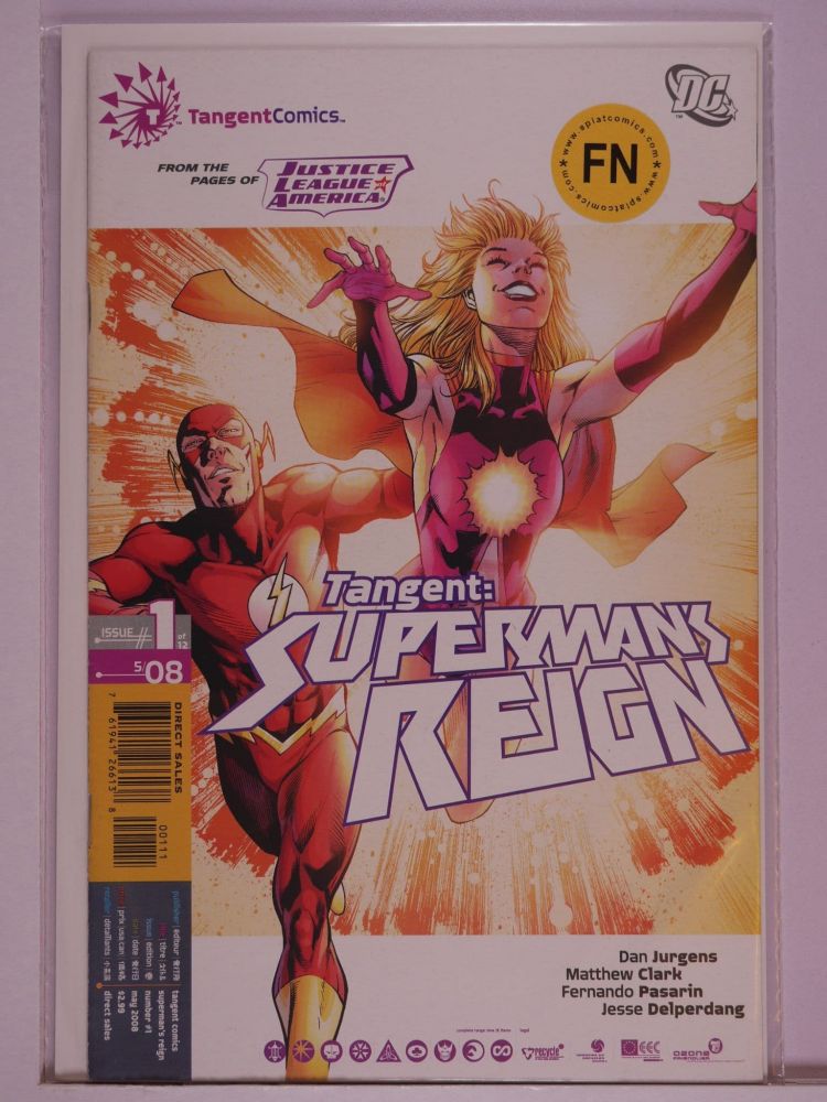 TANGENT SUPERMANS REIGN (2008) Volume 1: # 0001 FN