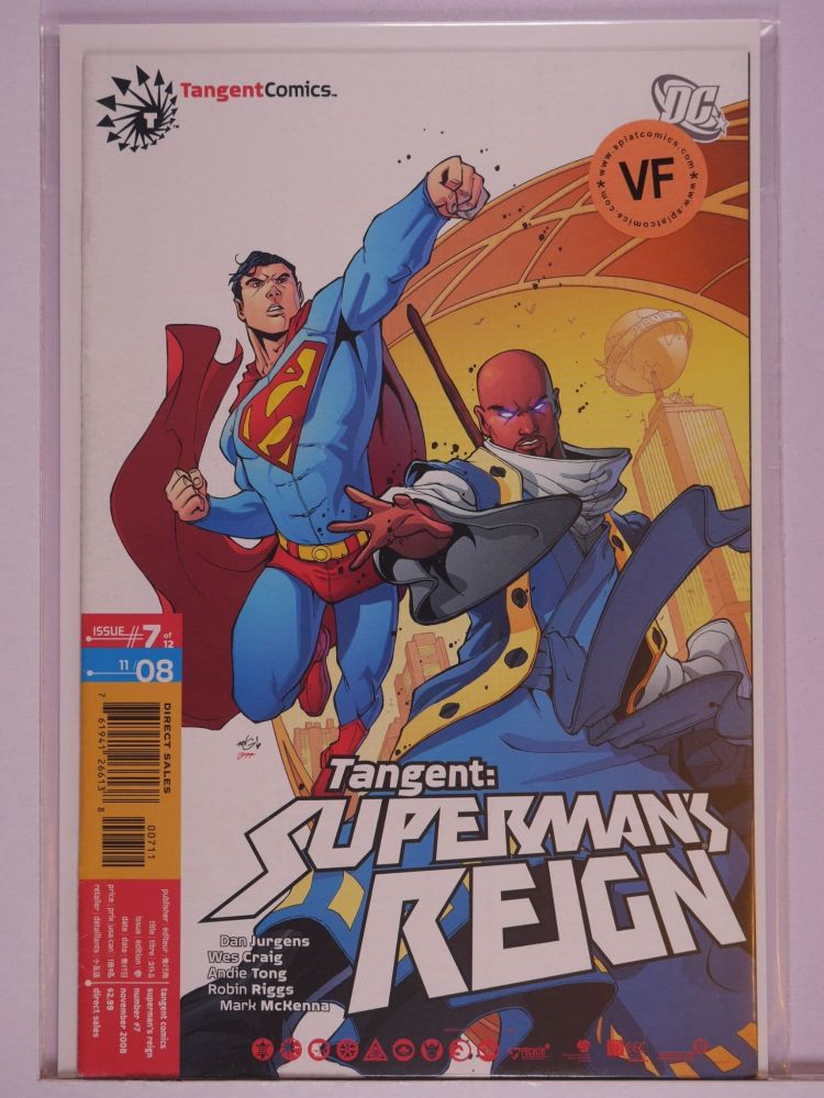 TANGENT SUPERMANS REIGN (2008) Volume 1: # 0007 VF