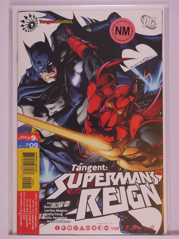 TANGENT SUPERMANS REIGN (2008) Volume 1: # 0009 NM