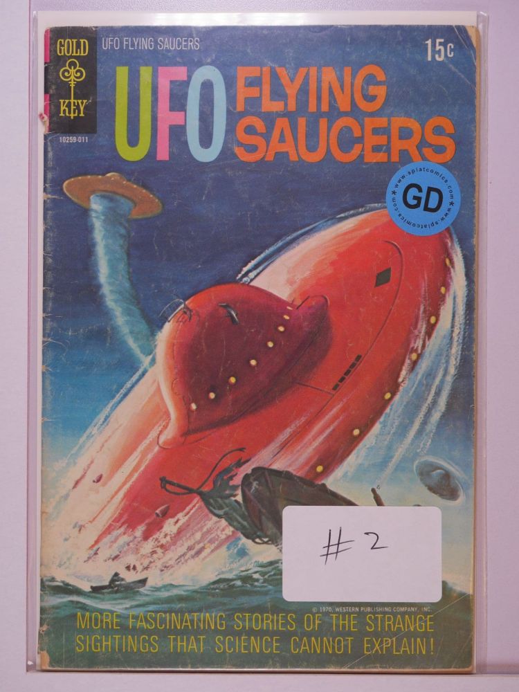 UFO FLYING SAUCERS (1968) Volume 1: # 0002 GD