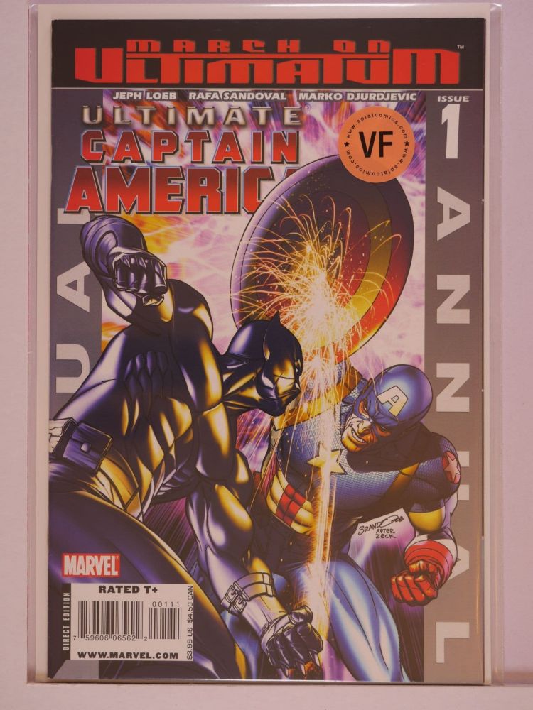 ULTIMATE CAPTAIN AMERICA ANNUAL (2008) Volume 1: # 0001 VF