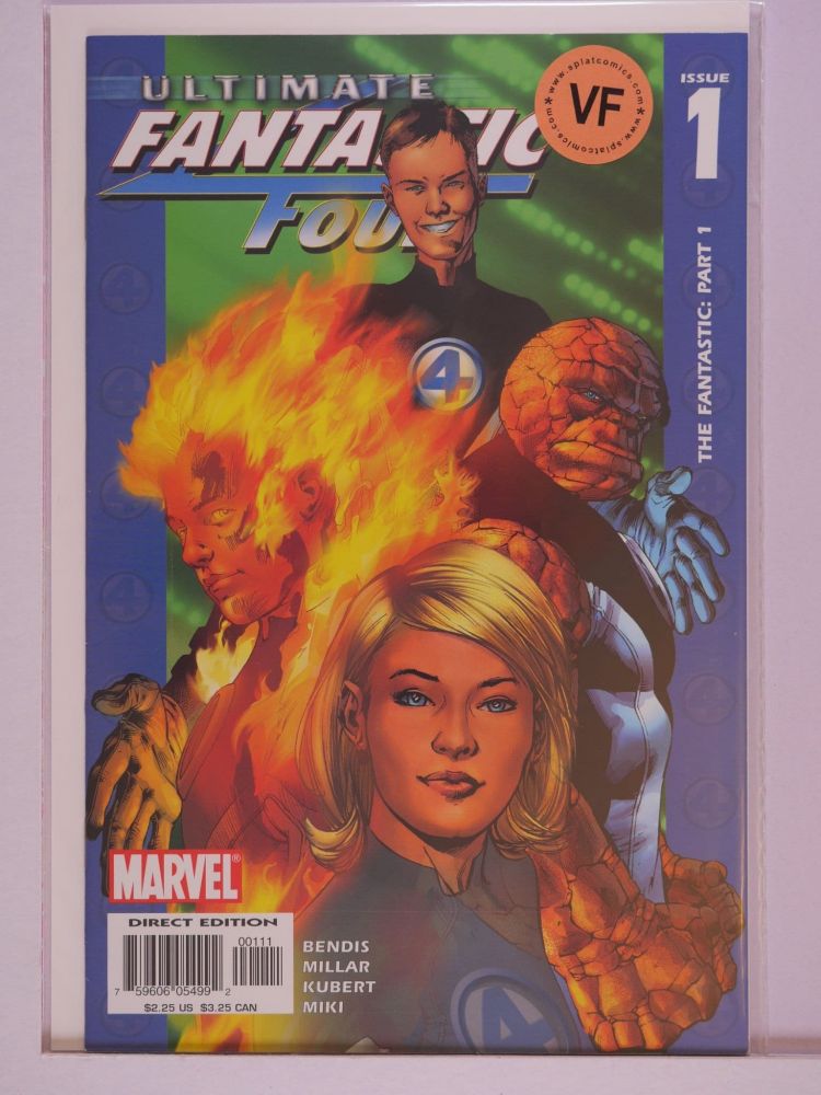 ULTIMATE FANTASTIC FOUR (2004) Volume 1: # 0001 VF