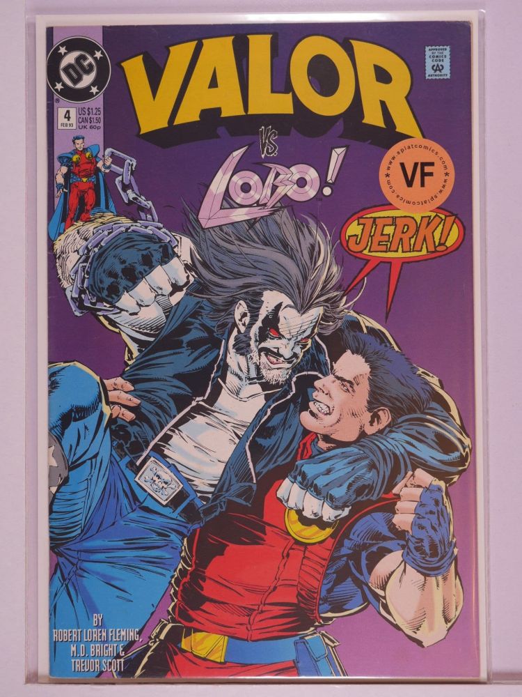 VALOR (1992) Volume 1: # 0004 VF