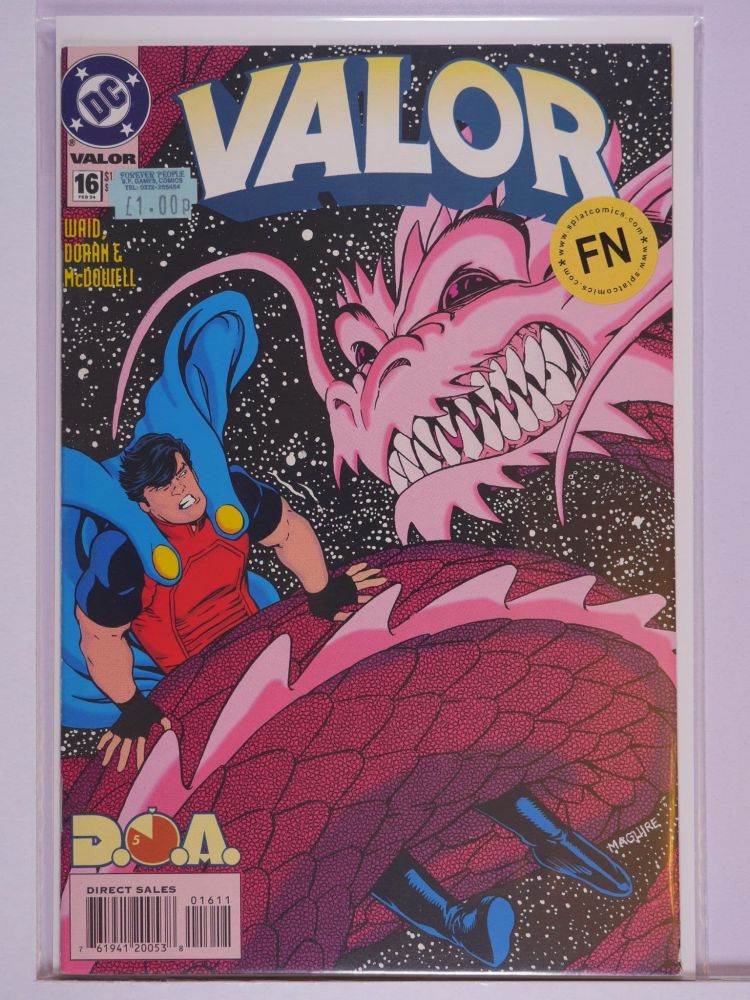 VALOR (1992) Volume 1: # 0016 FN