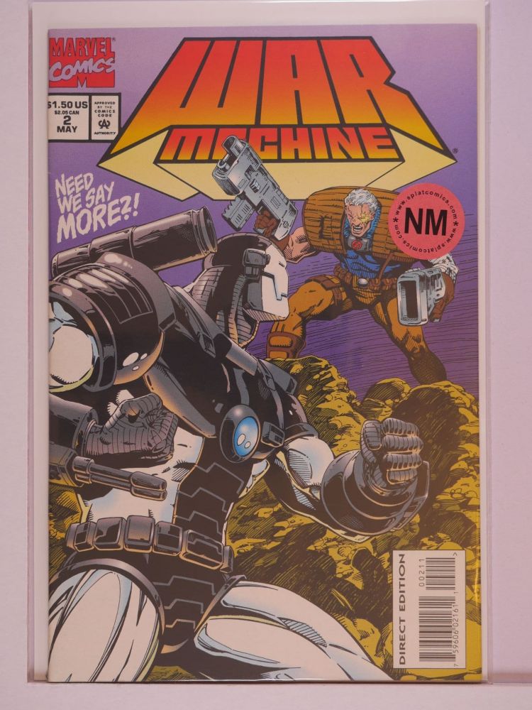WAR MACHINE (1994) Volume 1: # 0002 NM