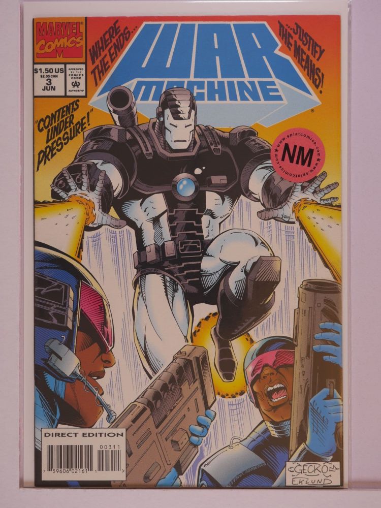 WAR MACHINE (1994) Volume 1: # 0003 NM