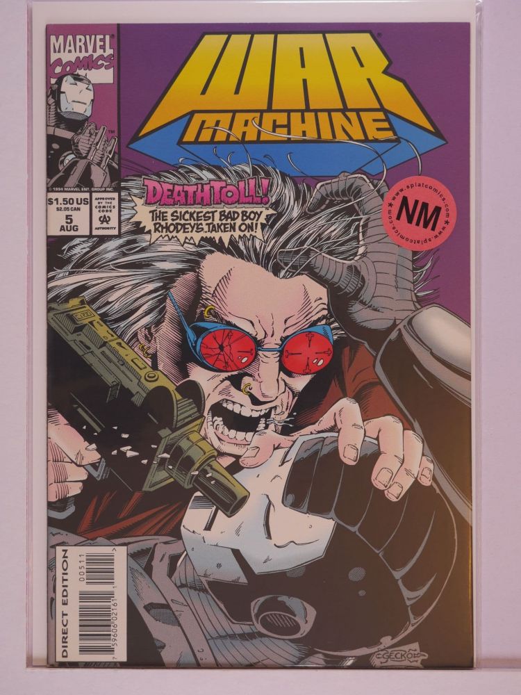 WAR MACHINE (1994) Volume 1: # 0005 NM