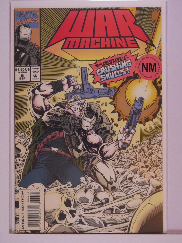WAR MACHINE (1994) Volume 1: # 0006 NM