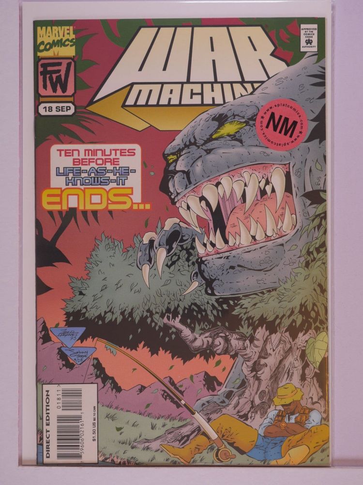 WAR MACHINE (1994) Volume 1: # 0018 NM