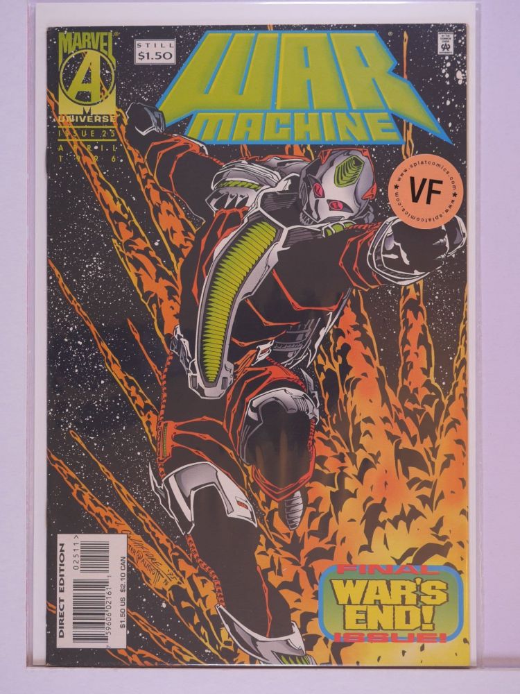 WAR MACHINE (1994) Volume 1: # 0025 VF