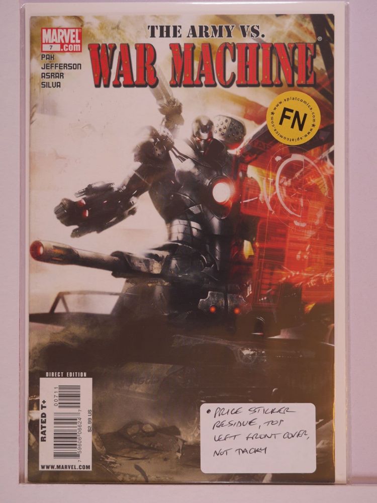 WAR MACHINE (2009) Volume 2: # 0007 FN