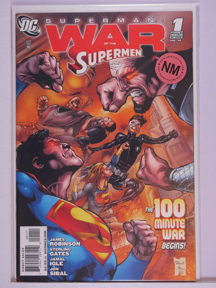 WAR OF THE SUPERMEN (2010) Volume 1: # 0001 NM