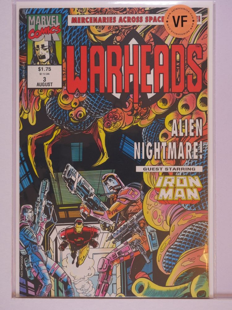 WARHEADS (1992) Volume 1: # 0003 VF